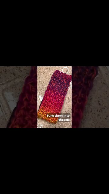 Step-by-Step Scrap Yarn Headband Tunisian Crochet Tutorial | #KeepStitching