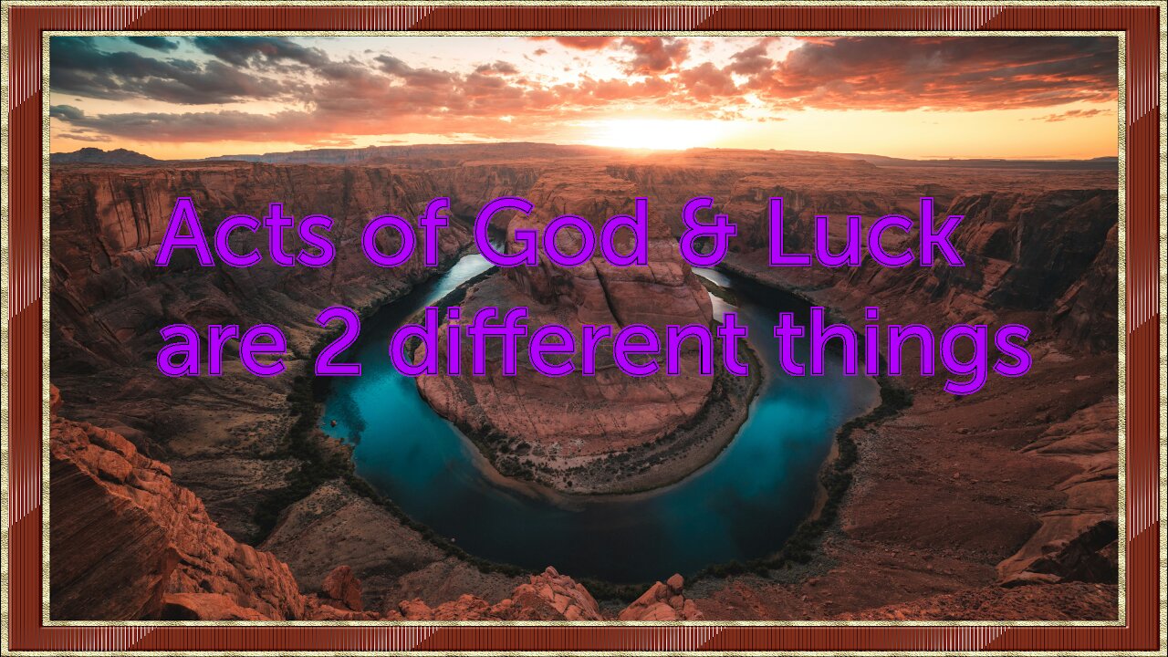 The Difference Between Miracles & Luck