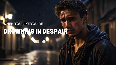 When you feel like you're drowning in despair - Motivational Speech