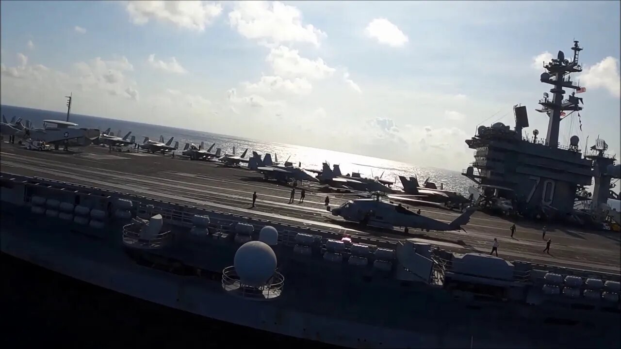 USS Carl Vinson (CVN 70) Conducts Multiple Carrier Strike Group Operations in the Philippine Sea