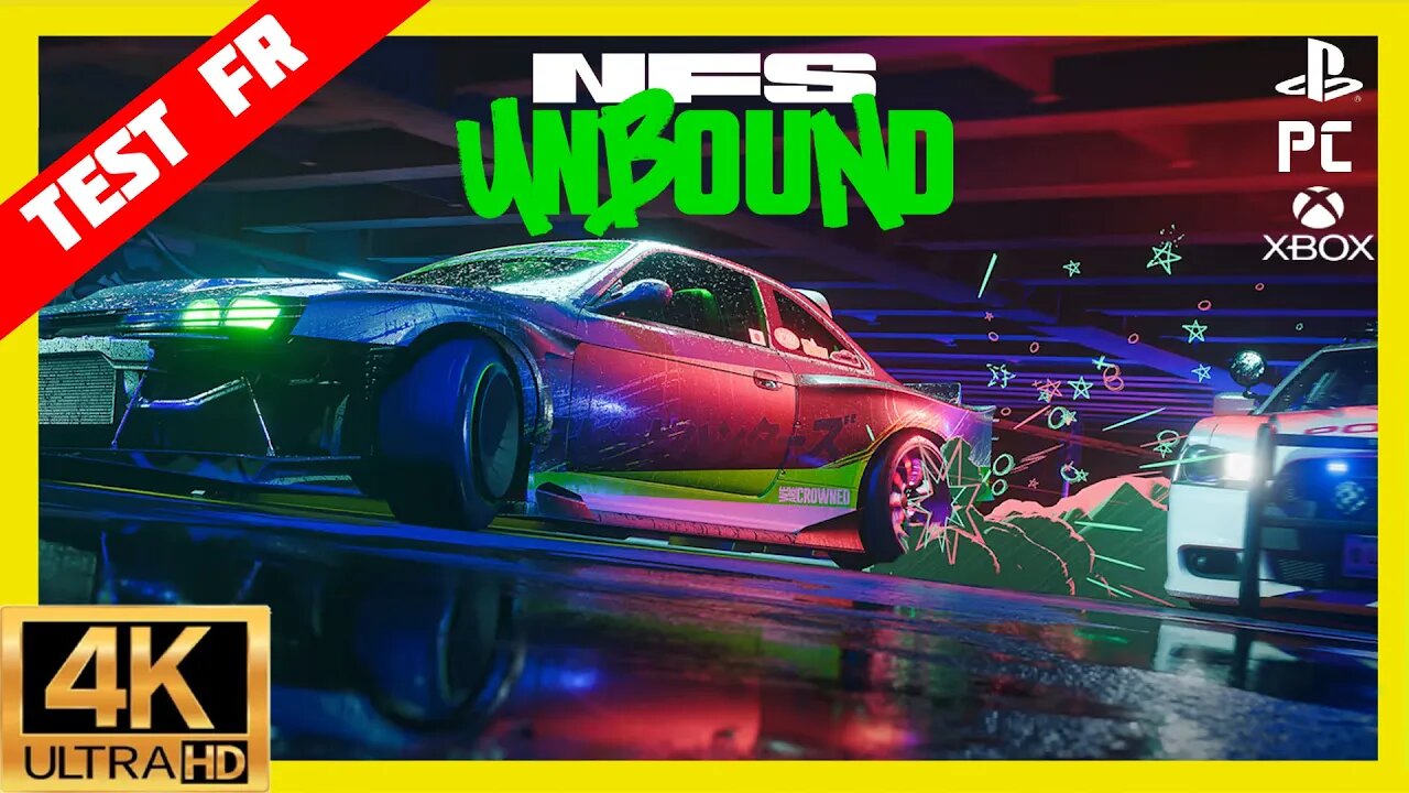 TEST 4K60FPS Mais Il est Top ce Jeu ! #NFSUNBOUD Need For Speed Unbound