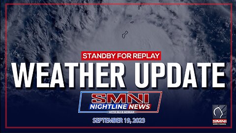 REPLAY: PAGASA weather update | September 19, 2023