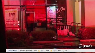 Fire at dry cleaner in Bonita Springs