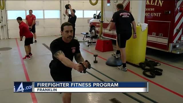 Franklin Fire Department program keeps firefighters in shape, helps prevent injuries