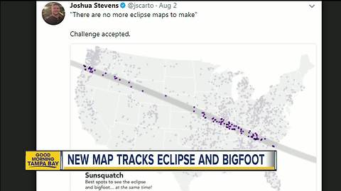 Eclipse & Bigfoot Map