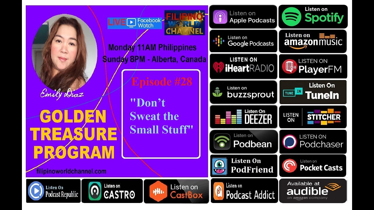 "Don’t Sweat the Small Stuff"- GTP Episode 28