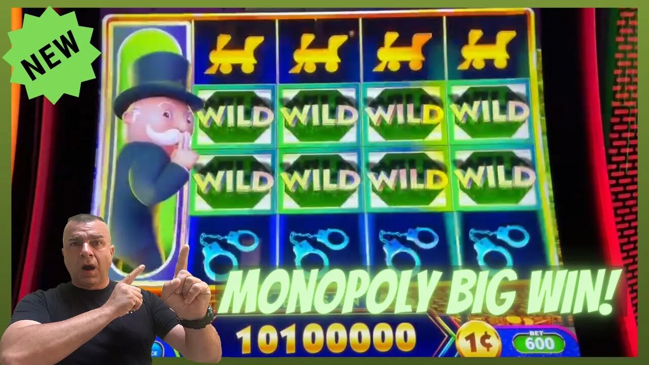 💥Monopoly Cheaters Edition - Slot Machine Win💥