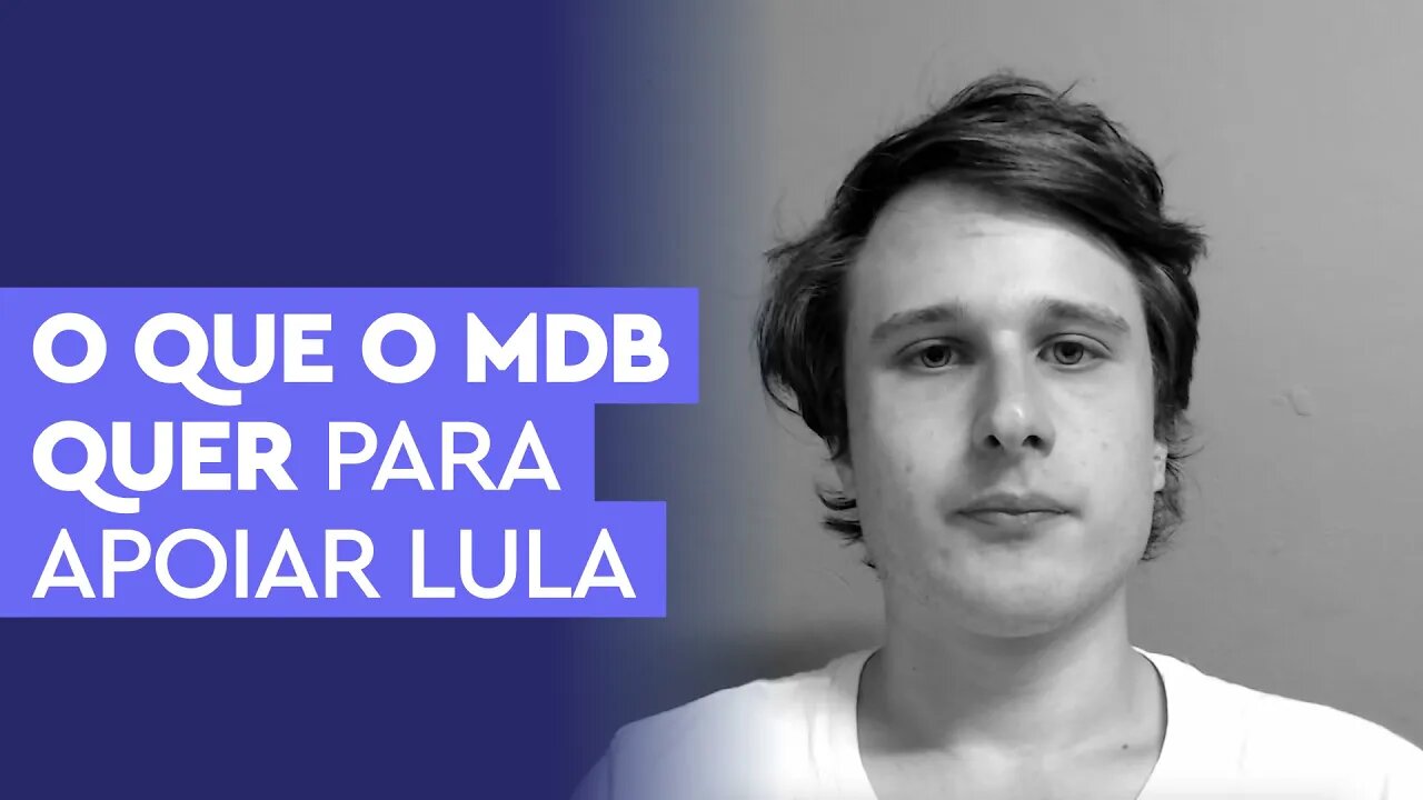 O que o MDB quer para apoiar o governo Lula