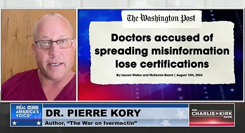 Dr. Pierre Kory:Why I Was Stripped of my Medical Certificate For Telling the Truth About COVID