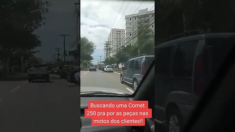 Buscando uma COMET 250 para a retirada de peças !!