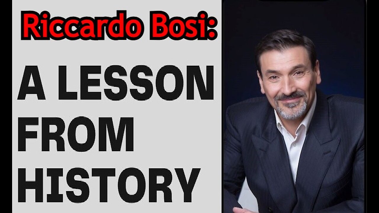 Riccardo Bosi - A lesson from History!