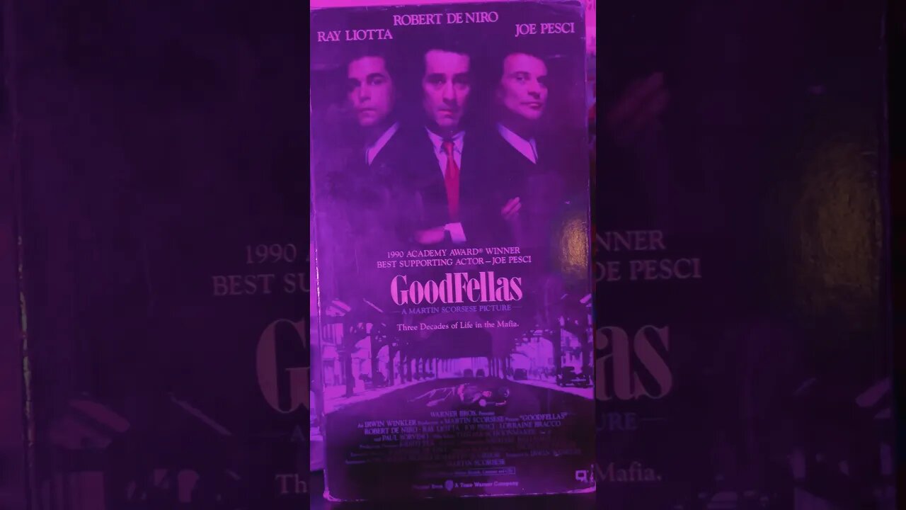 Goodfellas (1990) #martinscorcese #rayliotta #joepesci #robertdeniro #vhs