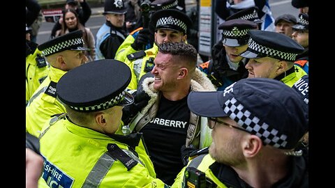 REPORTER TOMMY ROBINSON GOES ON THE RUN FROM UK GOVERNMENT!