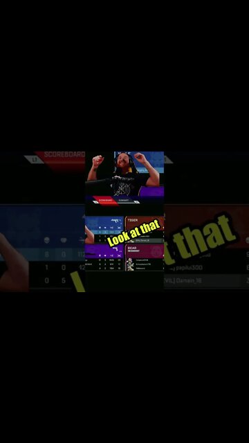 Apex Legends - Giving my teammate a mental breakdown on Gun Run #shorts