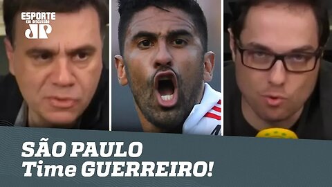 Time GUERREIRO! SÃO PAULO é EXALTADO em DEBATE!