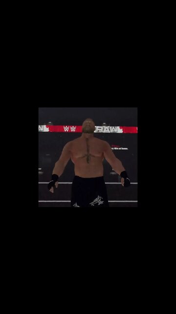 wwe 2k23 universe superstar mode some gameplay part 62 brock lesnar get chokeslam