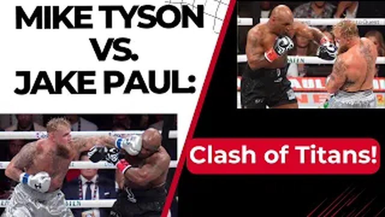 Mike Tyson vs. Jake Paul | The Epic Showdown of Legends and Influencers | The World in Focus