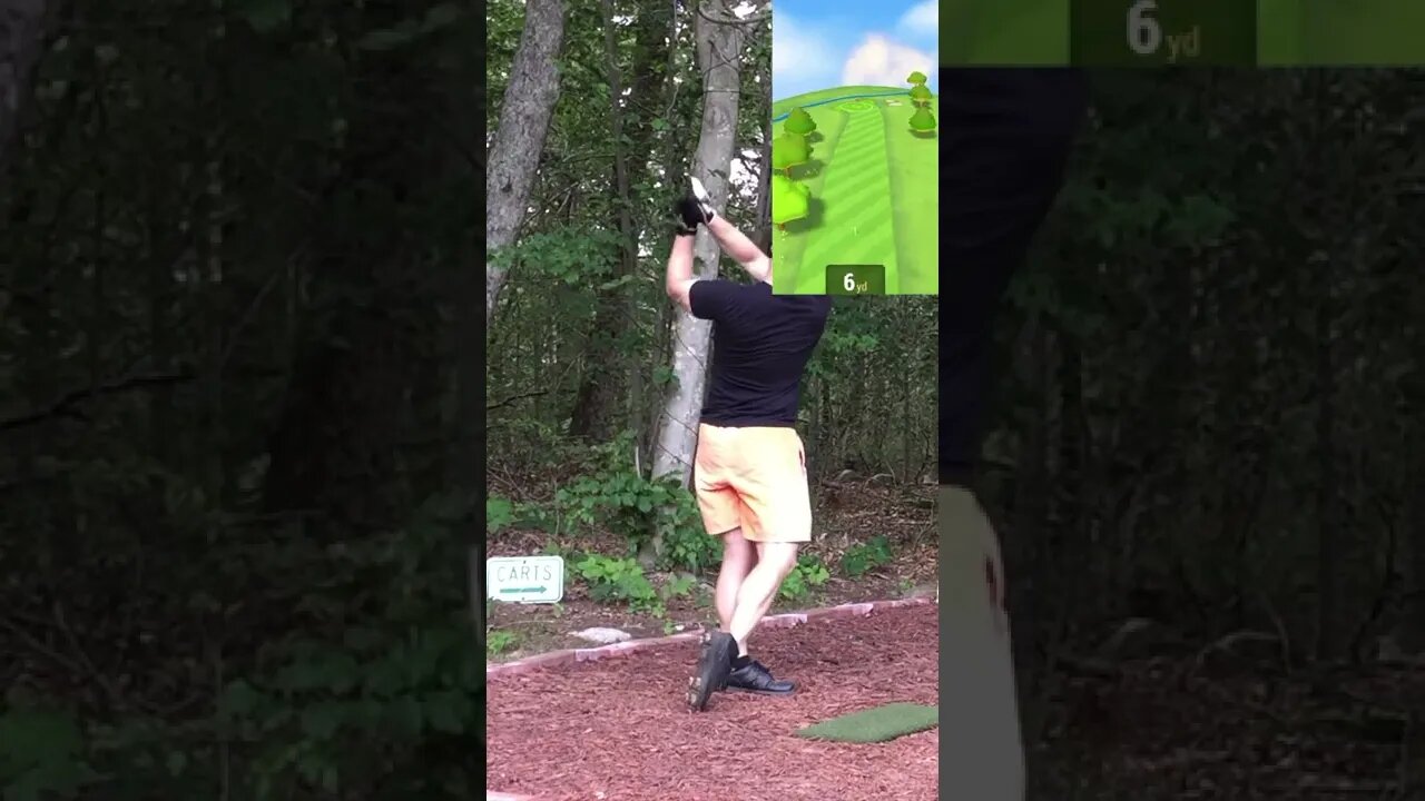 Hole 16 - Old Brickyard #Shorts #Golf #GarminR10 #Golfing #Golfer #GolfSwing #SimGolf #YoutubeShorts