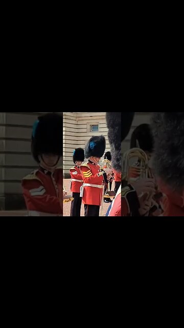 Good morning to tourist Buckingham Palace