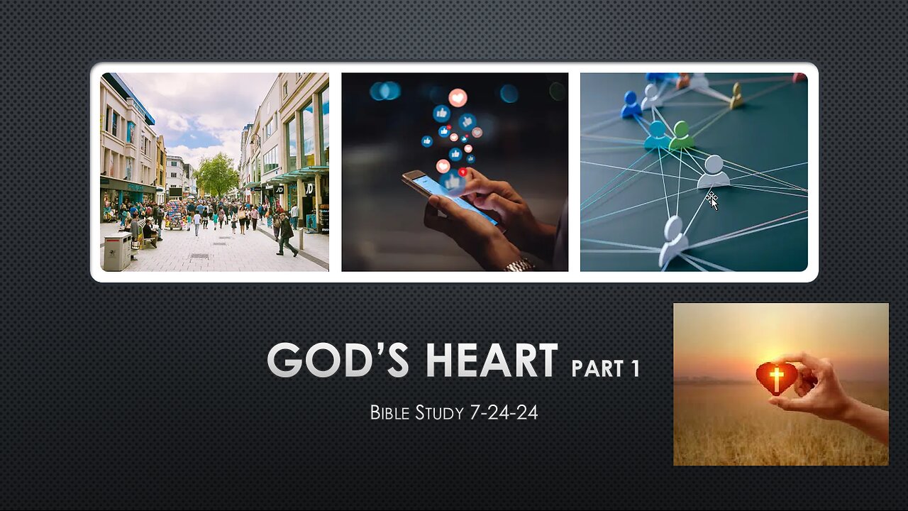 God's Heart Is For His Followers to Impact the World for Jesus. part 1