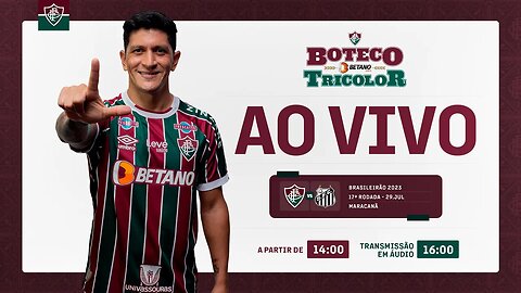 AO VIVO - FLUMINENSE X SANTOS | 17ª RODADA DO CAMPEONATO BRASILEIRO 2023