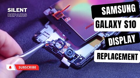 Samsung Galaxy S10 | Screen repair | Display replacement | Repair video