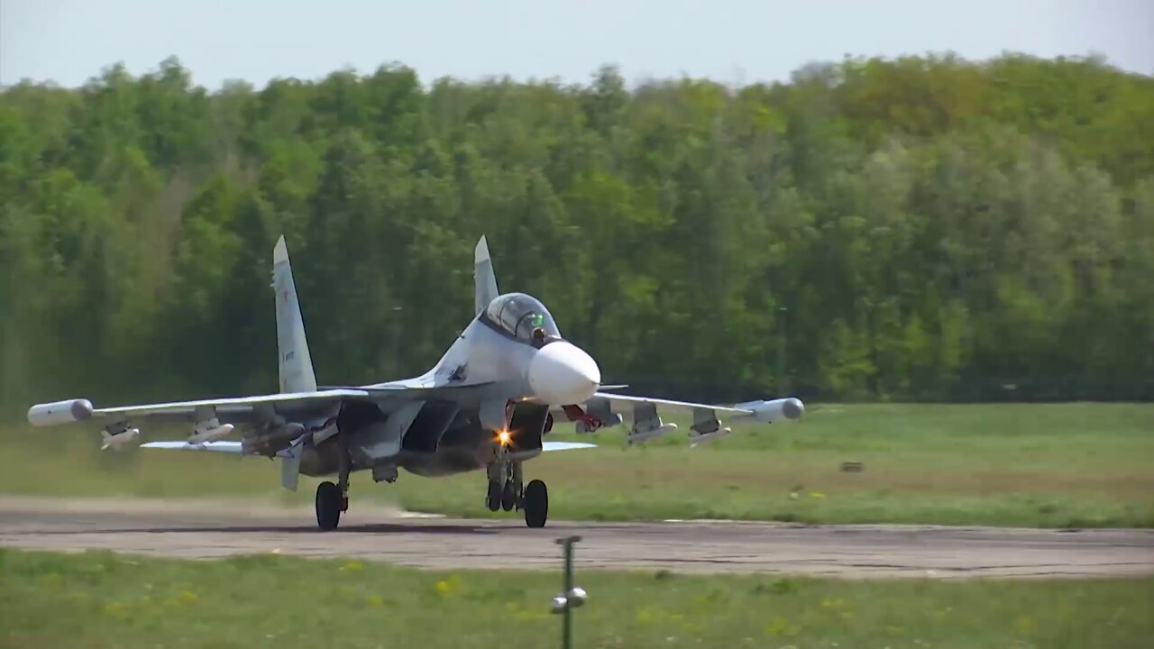 ★★★ Combat Sorties by Su-35S and Su-30SM Fighter Crews