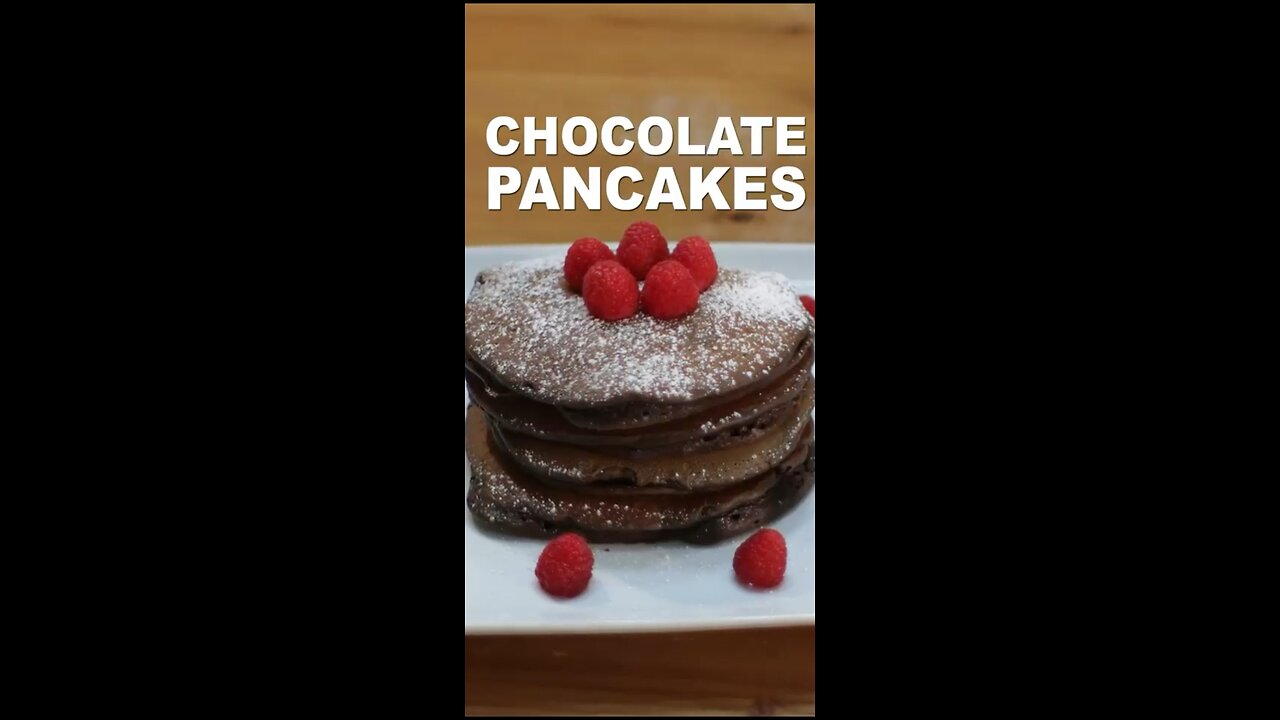 Chocolate pancakes