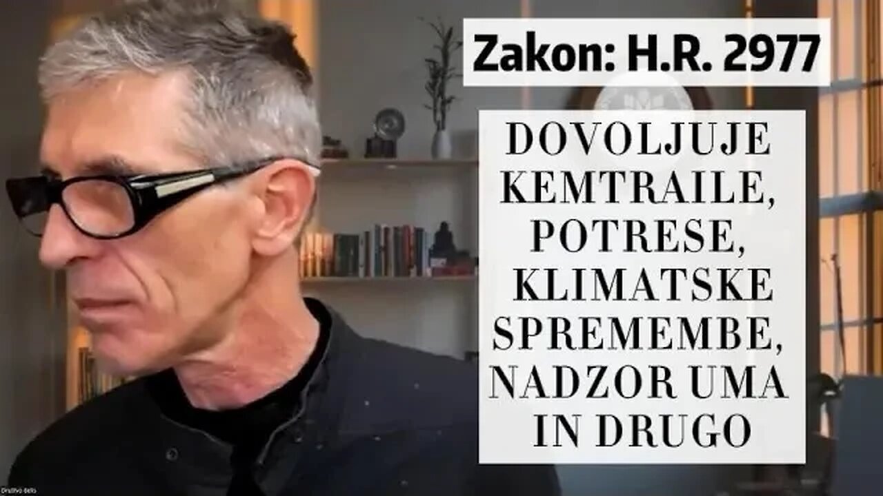 ZAKON H.R. 2977 Eksotični sistemi orožja: Chemtrails, laser, climate or tectonic weapons - OROŽJE