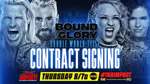 Nic Nemeth & Joe Hendry Contract and Jordynne Grace & Masha Slamovich Contract Signing! #shorts