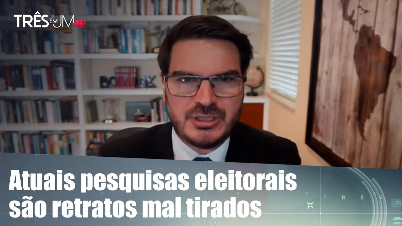 Rodrigo Constantino: Não é possível acreditar em tanta vantagem eleitoral de Lula