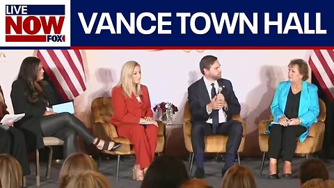 JD Vance town hall with "Moms for America" in Pennsylvania