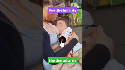 baby feeding itself||Mother milk feeding baby||Baby feeding||#Gigox #Shorts #mundan