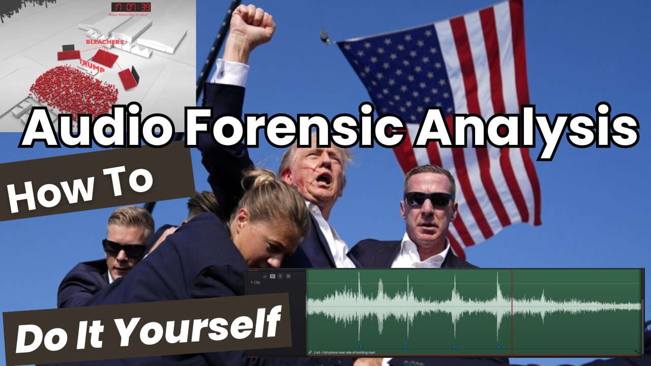 Trump Rally Assassination - Audio Forensics Frame by Frame