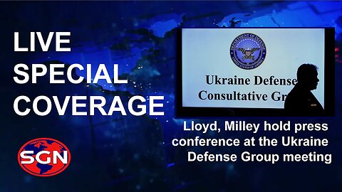 LIVE COVERAGE: Lloyd, Milley hold press conference at the Ukraine Defense Group meeting