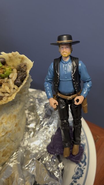 Clay and I tried the Cheese It Option at Moe’s