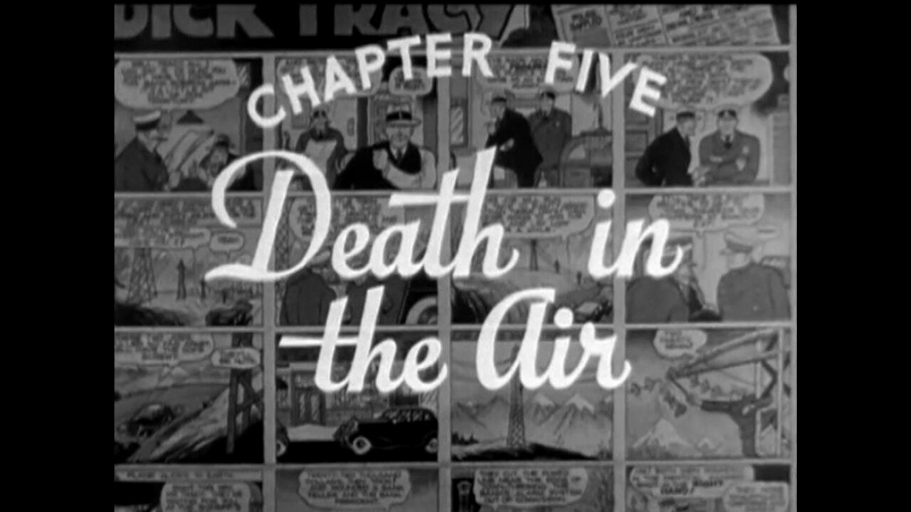 Dick Tracy Returns - S01E05 - Death In The Air (1938)