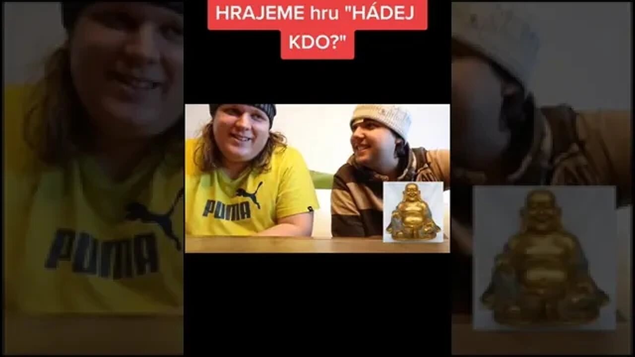 Hrajeme hru HÁDEJ KDO? / MARTÝNO neví, kdo byl BUDHA!? Uhádl SIMÍNO sám SEBE!? #funny