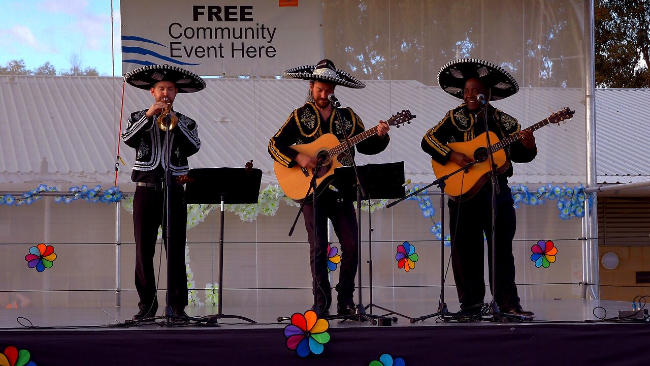 Muchos Mariachi Band Mexican Music at Cockburn Fair in Australia