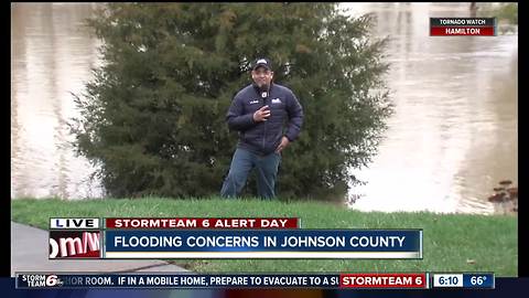 Johnson County residents deal with flooding damage following severe storms