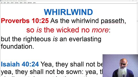 The Lord Hath His Way in The WHIRLWIND ~ Nahum Chapter 3