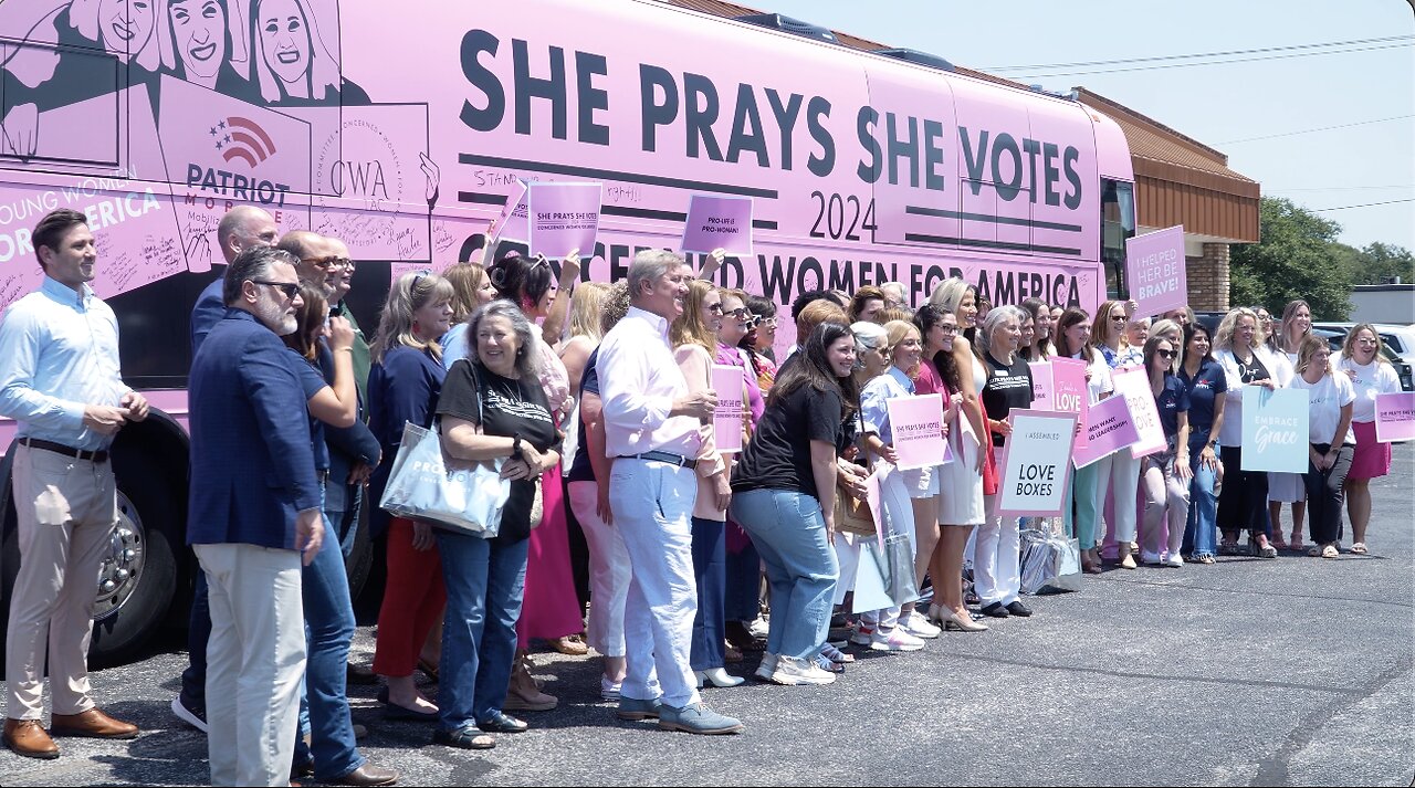 'She Prays She Votes' Bus Tour Powered by Patriot Mobile