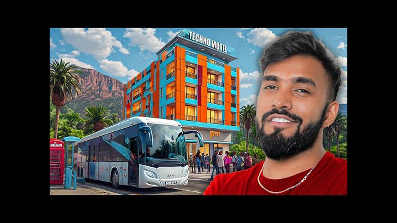 I MADE A BUS STAND AT MY MOTEL | MOTEL MANAGER GAMEPLAY #5