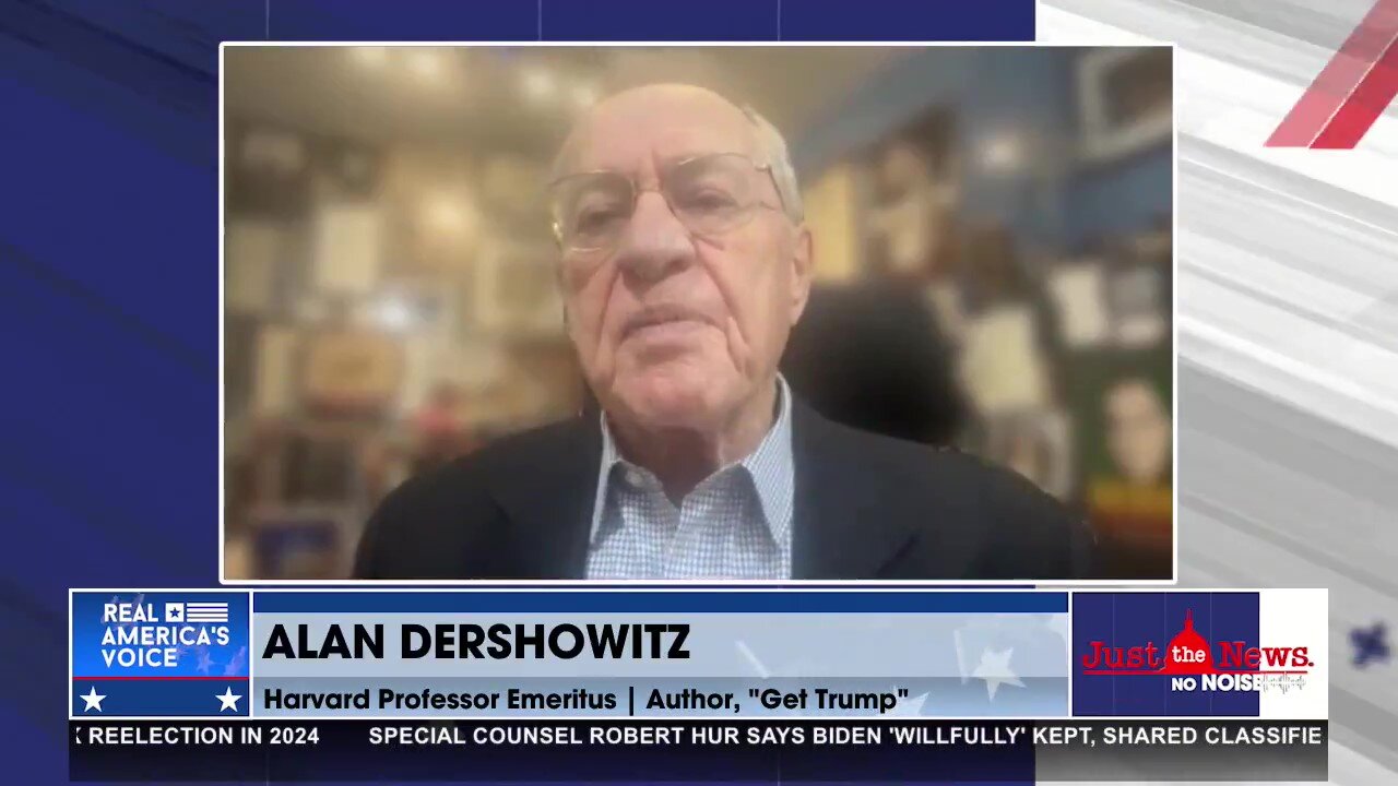 Alan Dershowitz breaks down the SCOTUS hearing on Trump’s ballot eligibility