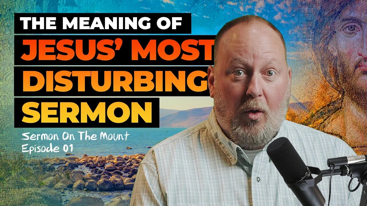 Discover the Unexpected Meaning Behind Jesus' Most Famous Sermon! #sermononthemount #podcast