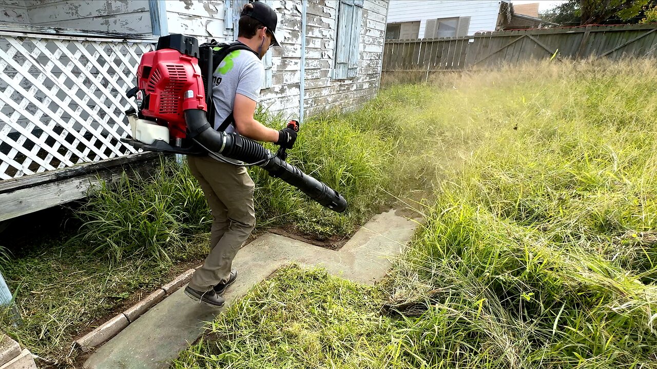 I almost MET MY MATCH when I decided to take on my TOUGHEST lawn yet