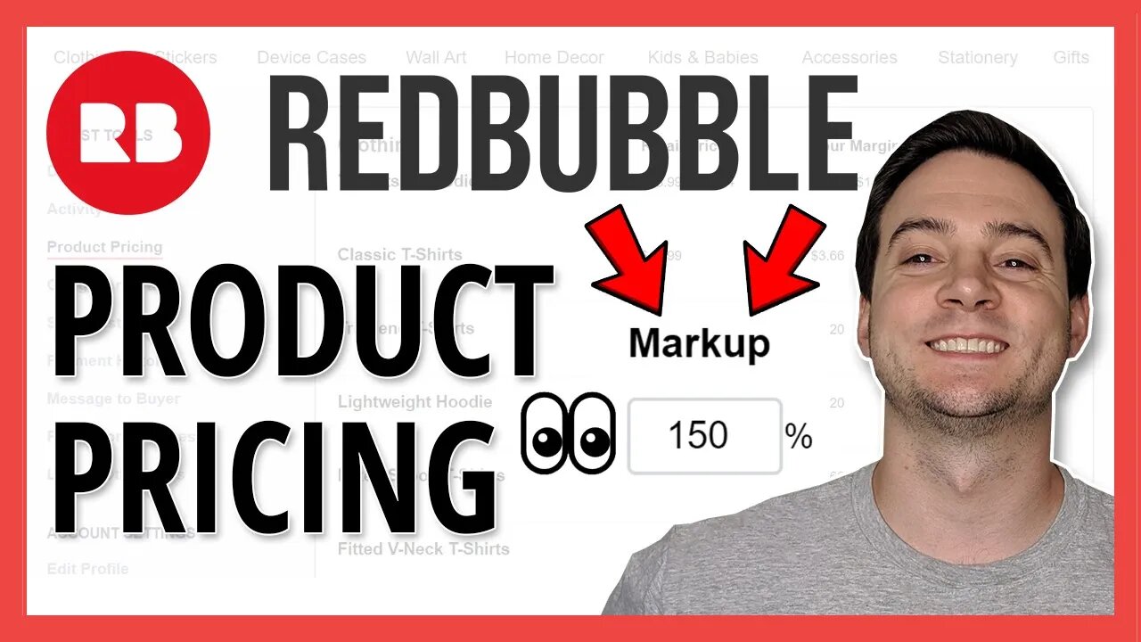 Redbubble Product Pricing (2020)