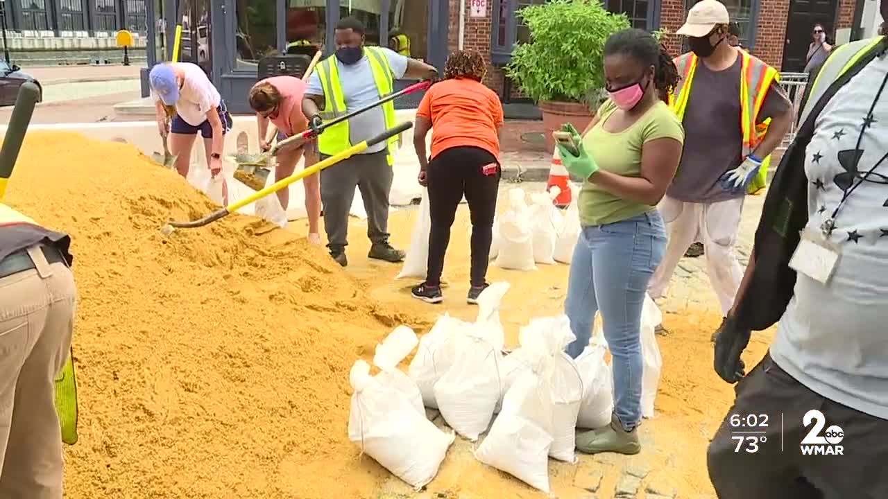 Baltimore City braces for tropical storm