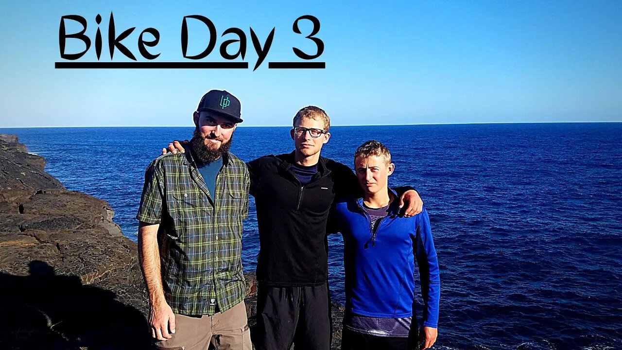 Hawaii bike-packing day 3 (explore Volcano National Park) -big island