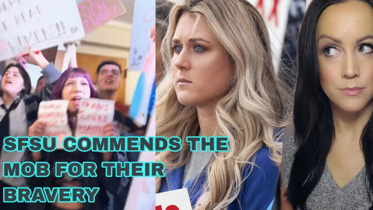 SFSU's INSANE Response to the LUNATICS Who Attacked Riley Gaines#womensrights